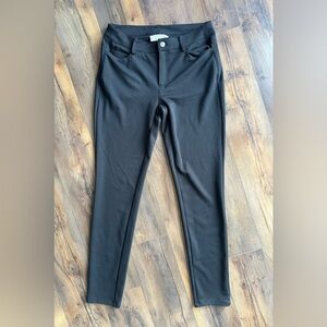MICHAEL Michael Kors Black Stretch Skinny Pants Size 2 Work Chic